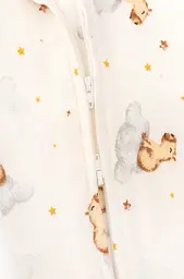 Комбинезон на молнии для новорождённых Baby Capybara из натурального хлопка интерлок - миниатюра 4