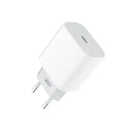 Сітчастий зарядний пристрій XO L129 EU 20W PD Fast charger Білий - мініатюра 4