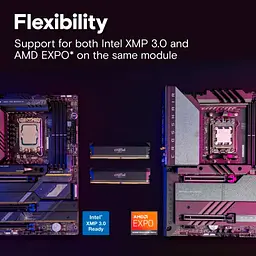Модуль пам'яті для комп'ютера DDR5 32GB (2x16GB) MHz Pro OC Micron (CP2K16G64C38U5B) - мініатюра 5