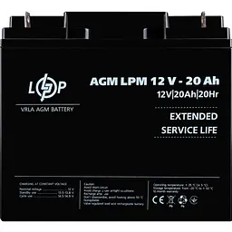 Акумулятор LogicPower AGM 12V [12V/20Ah/240Wh] [4163] [109157]
