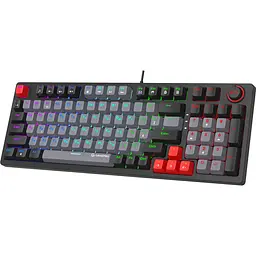 Клавіатура GamePro MK120B Red Switches Black [MK120R] [111033] - мініатюра 2