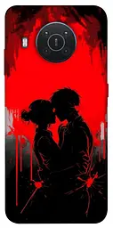 Чохол Demsky Silhouette couple для Nokia X10 / X20