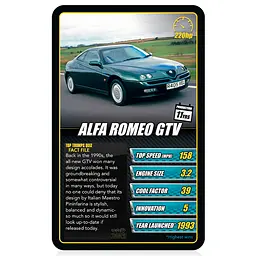 Настільна гра Winning Moves Top Trumps Sports Cars ver. EN - мініатюра 3