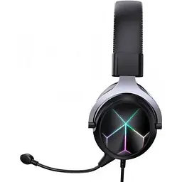 Ігрові навушники повнорозмірні Onikuma Gaming with LED X10 Pro з підсвічуванням і мікрофоном - мініатюра 5