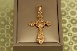 Хрестик Xuping Jewelry Вознесення 3,8 см золотистий