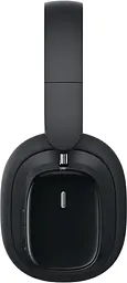 Накладні навушники Baseus Bowie H1i, Noise-Cancellation Wireless Headphones, BT5.3, 3.5mm, 600mAh, 100h, ANC, black - мініатюра 6