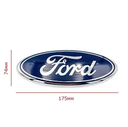 Емблема для Ford 175 x 74 мм Kuga Escape Focus 3 C-max у зборі скотч 3M (AU5Z-16605-A) - мініатюра 3