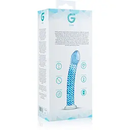 Скляний дилдо Gildo Glass Dildo No. 5 - мініатюра 7