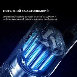 Бездротовий пилосос Deerma T10W - мініатюра 4