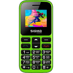 Мобільний телефон Sigma Comfort 50 CF113 HIT2020 Green 1.77 micro max 32 gb 1450мАг UA UCRF