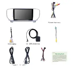 Автомагнітола XPRO штатна Kia Sportage KX5 2016-2018 (9") Android 10.1 (4/32) чорний (Kia Sportage KX5 2016-2018_8800) - мініатюра 2