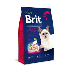 Сухий корм Brit Premium Sterilised Брит для стерилізованих котів, з куркою, 8 кг (арт.171870)
