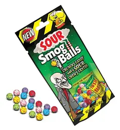 Кислі цукерки Toxic Waste Sour Smog Balls 85г - мініатюра 3