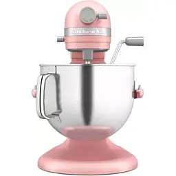 Планетарний міксер KitchenAid Artisan з підйомною чашею 6.6 л суха троянда (5KSM70SHXEDR) - мініатюра 4
