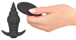 Анальна пробка з вібрацією Black Velvets RC Butt Plug Orion 42-05530850000 98250 - мініатюра 5