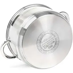 Каструля з кришкою Holmer CR-12560-SS , 6 л (CR-12560-SS) - мініатюра 4