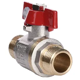 Кран кульовий прямий Solomon 1/2″ ЗЗ КБ PN40 B1420 - мініатюра 3