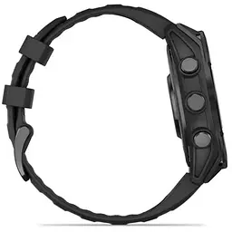 Смарт-годинник Garmin Fenix 8 47mm AMOLED Slate Grey with Black Silicone (010-02904-09) - мініатюра 4