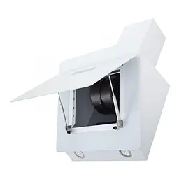 Витяжка похильна Interline BRAVO WH A/60/GL/K - мініатюра 4