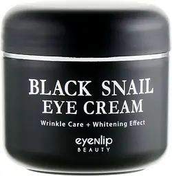 Крем для зони навколо очей Eyenlip Black Snail з муцином чорного равлика 50 мл - мініатюра 2