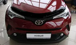 Дефлектор капоту мухобійка Toyota C-HR 2015- STOCHR1612