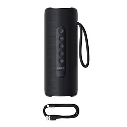 Bluetooth Колонка Baseus OS AeQur VO20 (A20067900117-00) Black - мініатюра 3