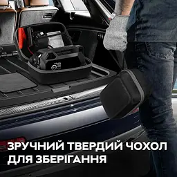 Пускозарядний пристрій Jump Starter 12V Diesel Universal, зарядний пусковий пристрій + автокомпресор (ST) - мініатюра 8