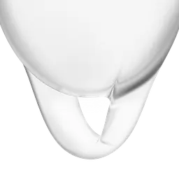 Satisfyer Feel Confident Menstrual Cup - Менструальні чаші, 15 та 20 мл (прозорі) - мініатюра 3
