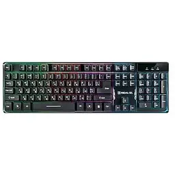 Клавіатура REAL-EL 8700 Gaming Backlit, black