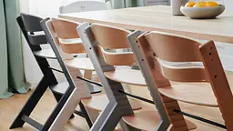 Стільчик для годування KiderKraft Enock FULL GREY - мініатюра 3