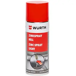 Цинк-спрей Wurth 400 мл світлий (0893113114)