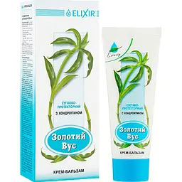 Крем-бальзам Elixir Золотий вус з хондроітином 75 мл - мініатюра 2