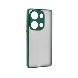 Чехол-накладка для Xiaomi Redmi Note 13 Pro 4G Poco M6 Pro 4G, Frosted Matte, зеленый, противоударный чехол с защитой всего корпуса, термополиуретан TPU + поликарбонат PC, ArmorStandart (ARM73143)