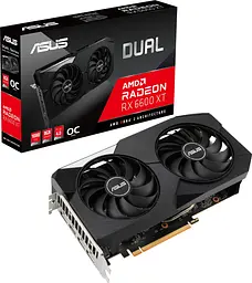 Відеокарта ASUS AMD Radeon RX 6600 XT 8Gb Dual OC (DUAL-RX6600XT-O8G) (GDDR6, 128 bit, PCI-E v4.0) Б/в - мініатюра 3