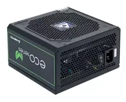 Блок живлення 700 Вт, Chieftec ECO, чорний, Active PFC, 12 см, 2xMolex/6xSATA/2x6+2-pin/1x4+4-pin/1x20+4-pin, захист