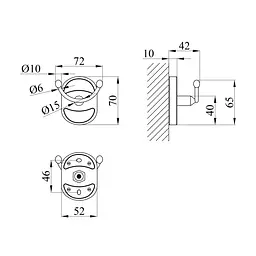 Гачок Kroner KRM Elbe - ACC2905-2 (CV022859) - мініатюра 5