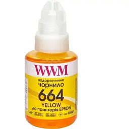 Чорнило WWM Epson L110/210/300 Yellow 140г (E664Y)