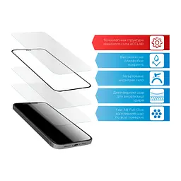 Скло захисне ACCLAB Full Glue Tecno Spark 8C (1283126542466) - мініатюра 4