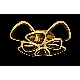 LED люстра світильник з пультом і підсвічуванням Linisoln 6521/4+4 CH, BCH