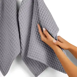 Рушник вафельний Cosas Smoky Greek Waffle 35х75 см (Towel_36Smoky_GreekWaffle_35x75) - мініатюра 5