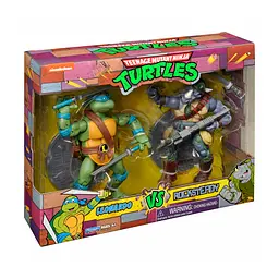 Набір фігурок TMNT Черепашки-ніндзя класичні Леонардо проти Рокстеді, 15 см (81276) - мініатюра 4