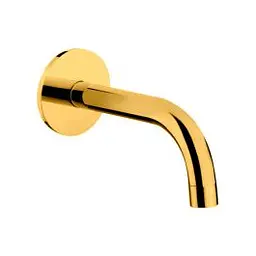 Вилив для ванни Paffoni 17,5 см honey gold ZBOC139HG, Золотий