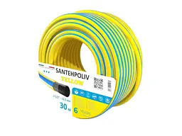 Шланг для поливу SANTEHPOLIV 1/2 30м YELLOW (бухта) ПВХ