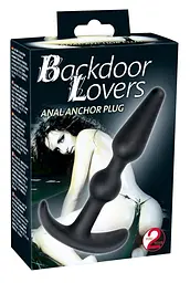 Анальна пробка You2Toys Backdoor Lovers Anal Plug 10 см (чорний) - мініатюра 2