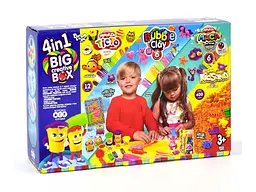Набір для творчості 4 в 1 Big creative box, Danko Toys, 24 кольори - мініатюра 1