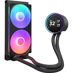 Система водяного охолодження NZXT Kraken Elite 240 ARGB Matte Black (RL-KR24E-B2) [173603] - мініатюра 2