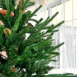 Ялинка штучна МВМ My Home Свято 2.1 м зелена (TR-02-210 GREEN) - мініатюра 4
