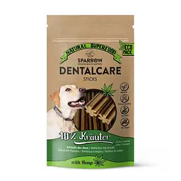 Ласощі для догляду за зубами собак SPARROW Dental Care Sticks з коноплею