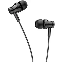Навушники Borofone Talent універсальні earphones with mic BM67 чорні - мініатюра 3