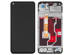 Дисплей для Oppo A76, чорний, з рамкою, Original (PRC), CPstrong375